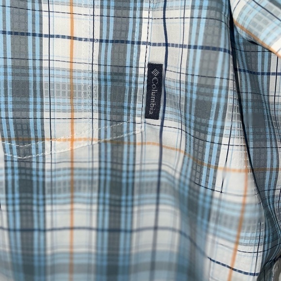 💰 3 for $25💰COLUMBIA Mens SS Shirt SZ L button down​​ - Picture 4 of 6